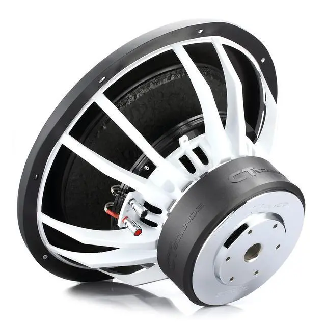 Alt view image 6 of 7 - STRATO-15-D2 2500 Watts Max 15 Inch Car Subwoofer Dual 2 Ohm