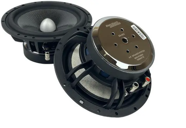 Main image of Full Range 6.5" Carbon Fiber Speakers (Sold as a Pair!)