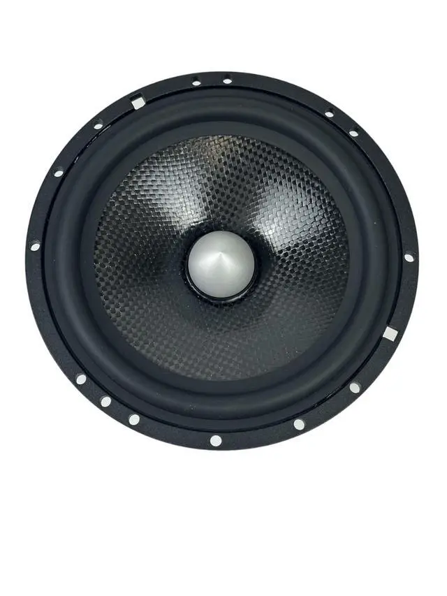 Alt view image 2 of 4 - Full Range 6.5" Carbon Fiber Speakers (Sold as a Pair!)