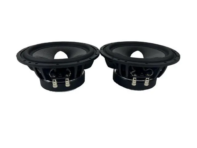 Alt view image 4 of 4 - Full Range 6.5" Carbon Fiber Speakers (Sold as a Pair!)
