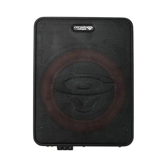 Alt view image 2 of 7 - VPASV8 8" 250W Under-Seat Powered Active Subwoofer with Control Knob