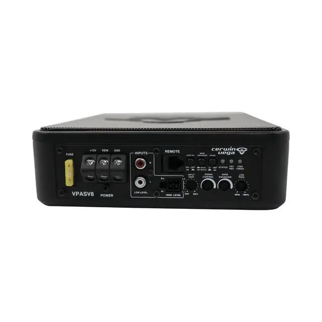 Alt view image 5 of 7 - VPASV8 8" 250W Under-Seat Powered Active Subwoofer with Control Knob