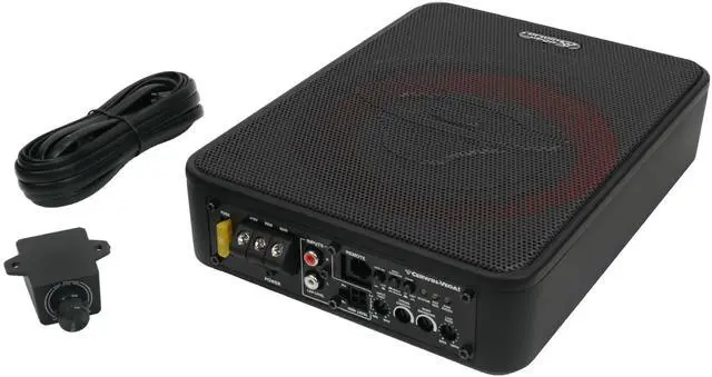 Main image of VPASV8 8" 250W Under-Seat Powered Active Subwoofer with Control Knob