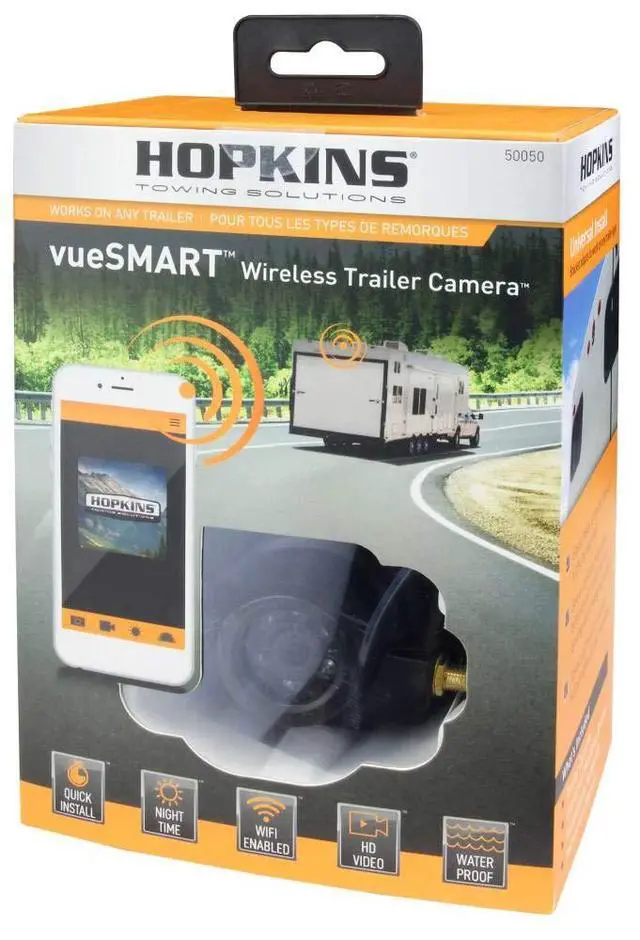 Alt view image 2 of 2 - Towing Solution 50050 vueSMART Trailer Camera