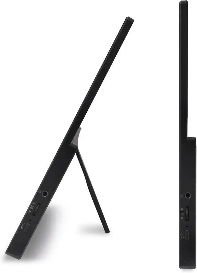 Alt view image 3 of 7 - 15.6" Portable USB-C IPS Monitor with Tiltable Stand | 4ms Response Time, Anti-Glare, 250 nits Brightness, Built-in Speakers, Mini HDMI & Dockztorm USB Port Expander, Black Color