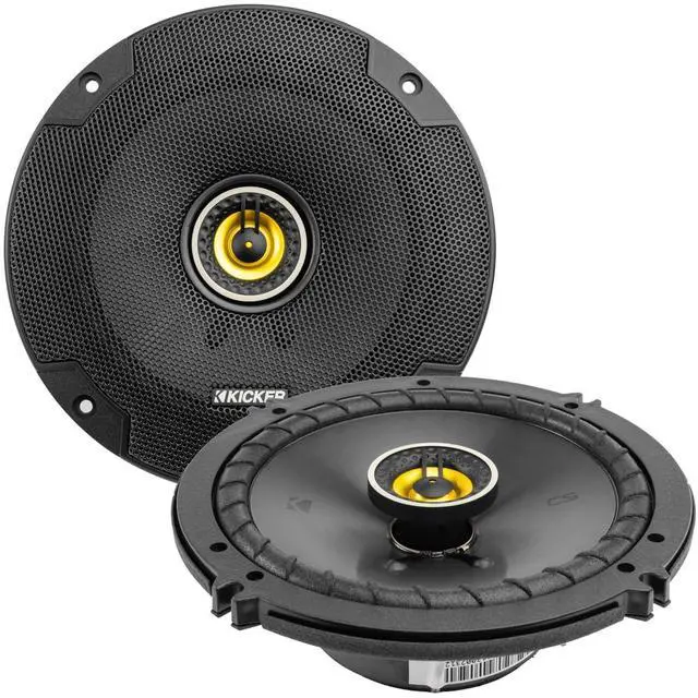 Alt view image 3 of 7 - 2 Pairs of 6.5 inch Speakers for 2008-2022 Honda Accord Kicker CS Series Upgrade Kit Front and Rear with Harnesses and Adapters