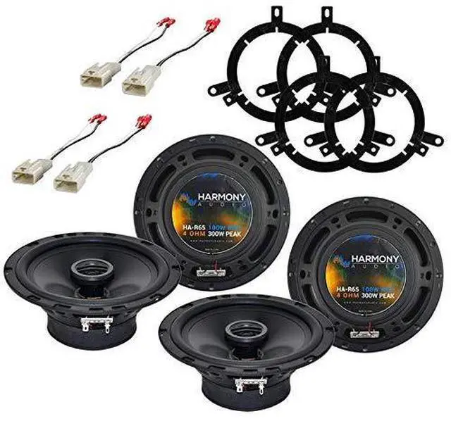 Main image of Fits 2004-2005 Toyota Highlander 6.5" Speakers Pair | direct factory replacement, easy plug-in install, clear smooth sound, refreshes worn stock units, 6.5 inch size
