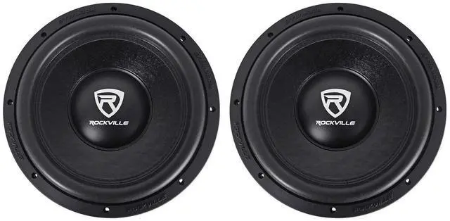 Main image of W12K6D2 V2 12" Dual 2-Ohm Car Subwoofer, CEA Rated, 2-Pack | 2400W Peak/600W RMS Each, K6 Series, Double Stacked 100 Oz Magnet, Cast Aluminum Basket, 2.5" Voice Coils, OFC Copper Wire