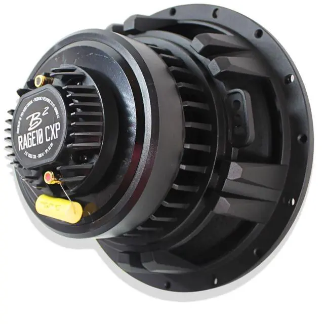 Alt view image 7 of 7 - Rage 10" 4-Ohm 300 Watt RMS Hybrid Coaxial Speaker Pair RAGE10CXP