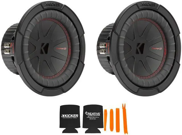 Main image of 8 Inch Comp R Woofer Includes Two 48CWR82 Virtual 2 ohm Package