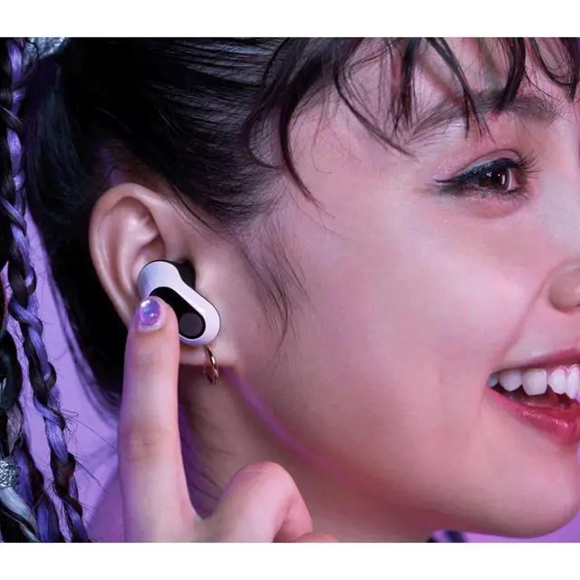 Alt view image 6 of 7 - INZONE Buds Wireless Noise-Canceling Gaming Earbuds Bundle (White) | 360 Spatial Sound with Accessory, Up to 12 hours, 12 hours battery life, Active Noise-canceling, (2 items)