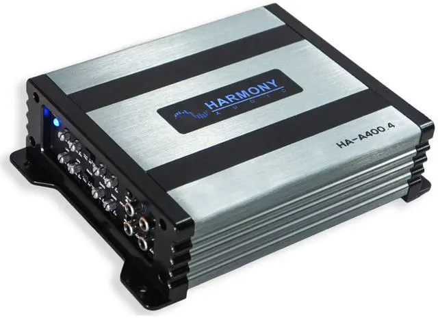 Main image of 4 Channel Amp 800 Watt Full-Range Car Amplifier HA-A400.4 | Powers door speakers or a subwoofer, alloy build, clean sound for daily driving, easy stereo system upgrade