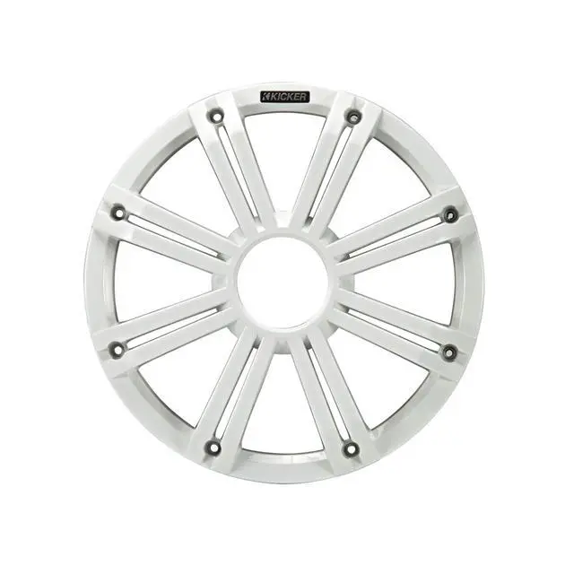 Alt view image 5 of 6 - 45KMF124 12" Weather-Proof Subwoofer for Freeair Applications - 45KMG12W 12" LED Grille (White)