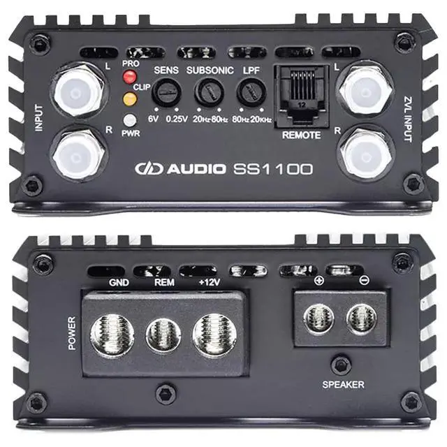Alt view image 2 of 3 - SS1100 Super Small Monoblock 1100W RMS Amplifier