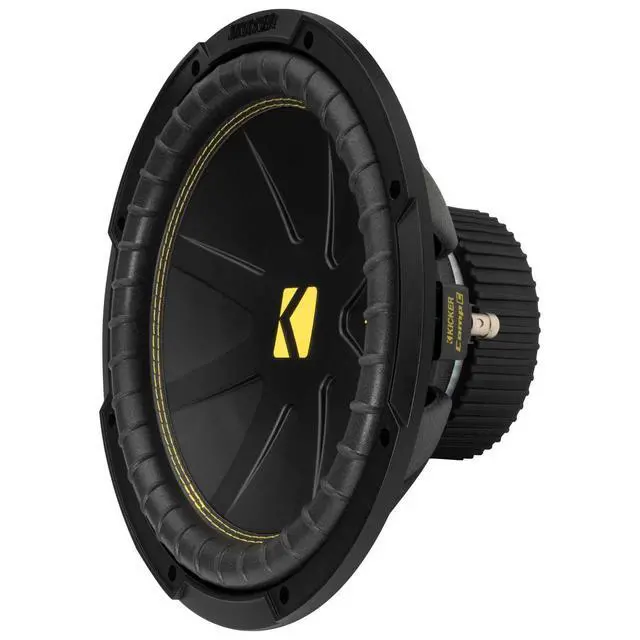 Alt view image 2 of 7 - 50CWCS124 CompC 12" Subwoofer, Single 4-Ohm | Deep reliable low-end for daily drivers, simple wiring setup, sealed or ported box ready, dependable factory upgrade
