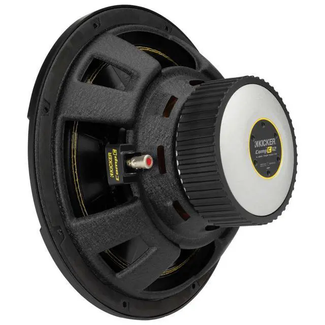 Alt view image 4 of 7 - 50CWCS124 CompC 12" Subwoofer, Single 4-Ohm | Deep reliable low-end for daily drivers, simple wiring setup, sealed or ported box ready, dependable factory upgrade