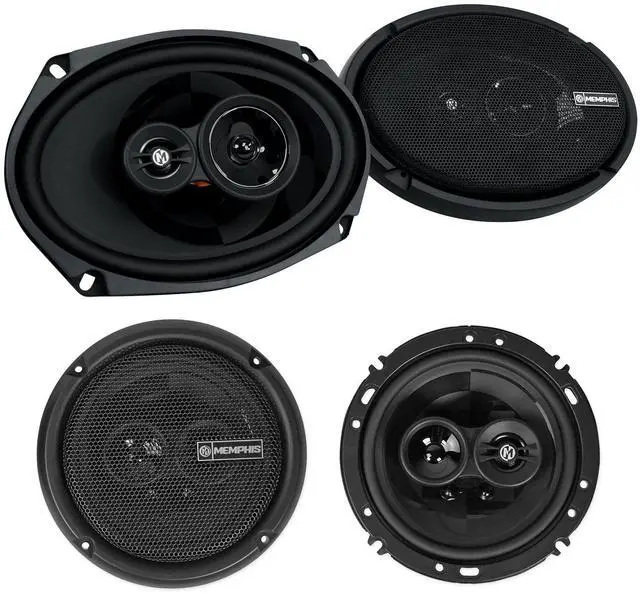 Main image of (2) Audio PRX6903 6x9 + (2) PRX603 6.5" 3-Way Car Audio Speakers