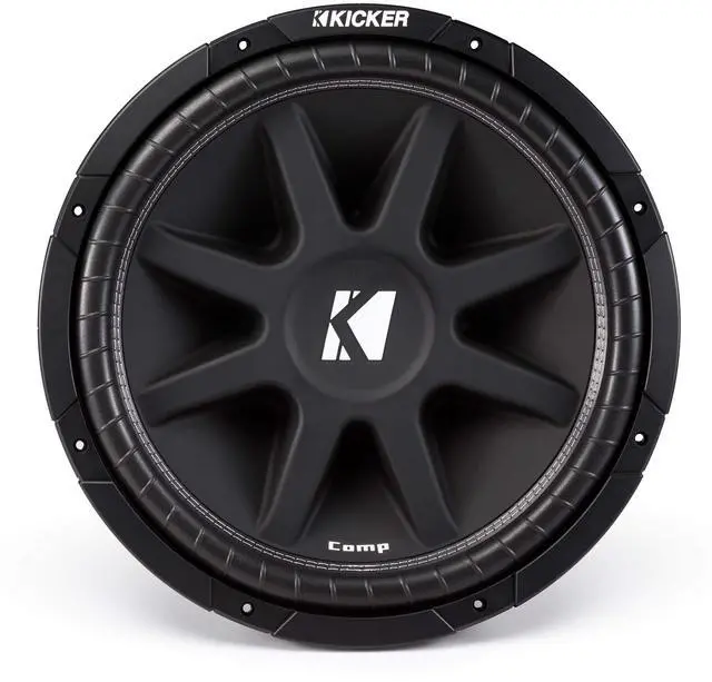 Main image of Comp 15-inch (38cm) Subwoofer, 4-Ohm, RoHS Compliant | Deep low-end punch, ported or sealed box ready, factory system upgrade, truck and SUV friendly, proven daily performance