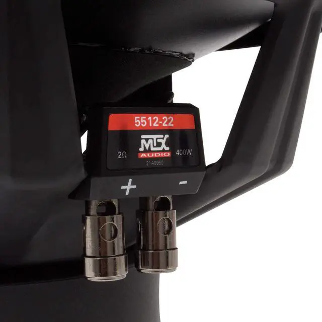 Alt view image 5 of 5 - 5512-22 12" 800 Watt Peak/400 Watt RMS DVC 2-ohm Car Audio Subwoofer Sub