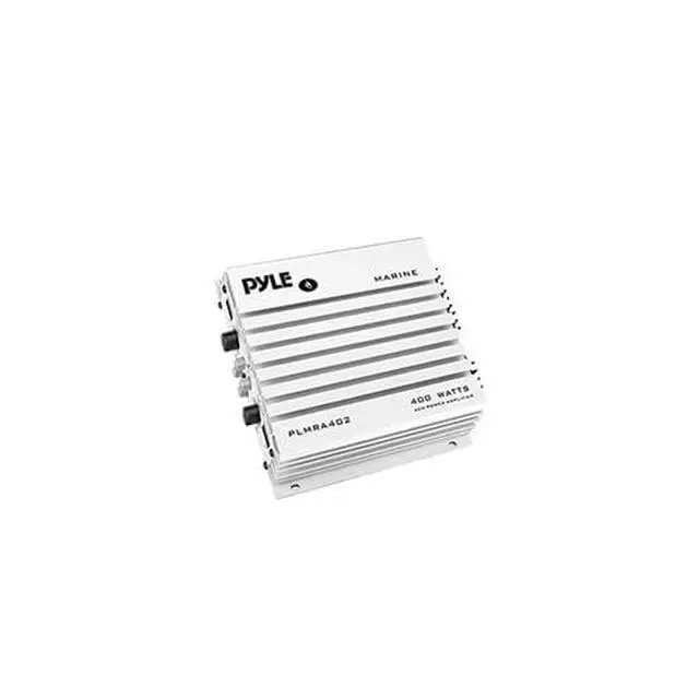 Alt view image 4 of 7 - Pyle PLCDBT65 Bluetooth Marine Stereo AM/FM CD Stereo Receiver, Cover, 4-Channel Amplifier w/Kit, 4X 6.5 200 Watt Peak Full Range 2-Way Waterproof Speakers w/Wire, Long Range Radio Antenna