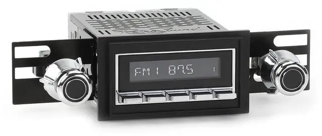 Main image of RetroRadio Compatible with 1968-79 Ford F-Series Truck with Deluxe 8-Track Factory Radio Features Include Bluetooth, AUX, AM/FM LAC-M1-221-55-75F2