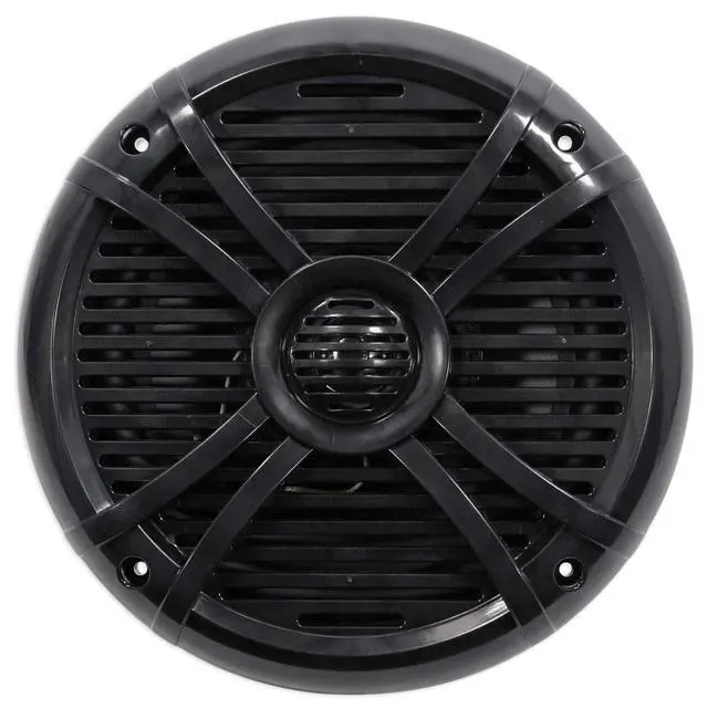 Alt view image 4 of 7 - RMSTS80B 8" 2-Way Water-Resistant Marine Boat Speakers, 4-Pack | 1000W Peak/125W RMS, 4 Ohm, PEI Dome Tweeter, Polypropylene Cone, UV Resistant, Rustproof, Includes 16.4ft Speaker Wire