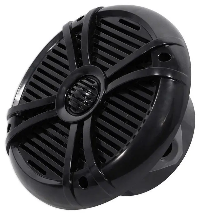 Alt view image 5 of 7 - RMSTS80B 8" 2-Way Water-Resistant Marine Boat Speakers, 4-Pack | 1000W Peak/125W RMS, 4 Ohm, PEI Dome Tweeter, Polypropylene Cone, UV Resistant, Rustproof, Includes 16.4ft Speaker Wire