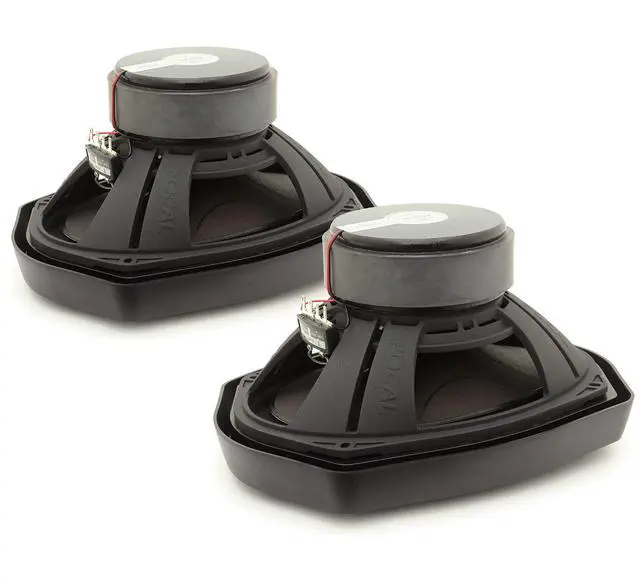 Alt view image 4 of 7 - PC710 7x10 Car Audio 3-Way Coaxial SpeakersPerformance System Series
