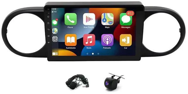 Alt view image 7 of 7 - 4+64G Car Stereo for Toyota Scion xB 2008-2015 with Wireless Carplay/Android Auto, 9 Inch Touch Screen Android 14 Car Radio Stereo with GPS Navigation Bluetooth Backup Camera