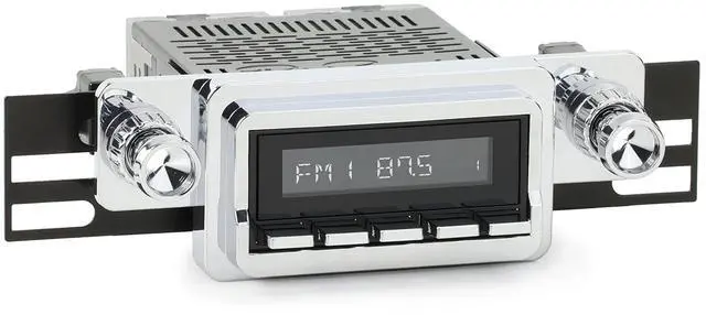 Main image of RetroRadio Compatible with 1964-66 Ford Mustang Features Include Bluetooth, AUX, AM/FM LABC-M1-125-04P-74PF1