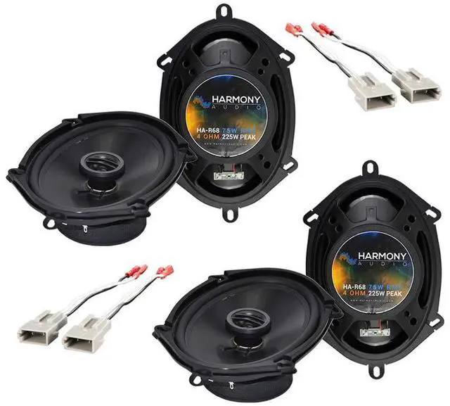 Main image of Fits Ford Econoline Full Size Van R68 Replacement Speakers | Factory sound upgrade package, easy drop-in install, clear balanced tone, matched set