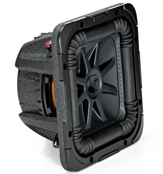 Alt view image 3 of 7 - 44L7S82 Car Audio Solo-Baric 8" Square L7 Subwoofer Dual 2 Ohm Voice Coils 900 Watts Peak Sub Includes Harmony HA-A400.1 Mono Amplifier Bundle