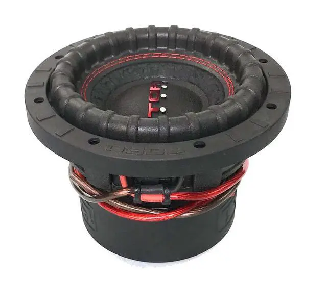 Alt view image 5 of 7 - TECH Fierce6 6.5 Car Subwoofer | 200W RMS / 400W Max, Dual 4, Heavy-Duty Cast Aluminum Basket, Deep Bass, High Temp Voice Coil, 20250Hz Compact Bass Upgrade
