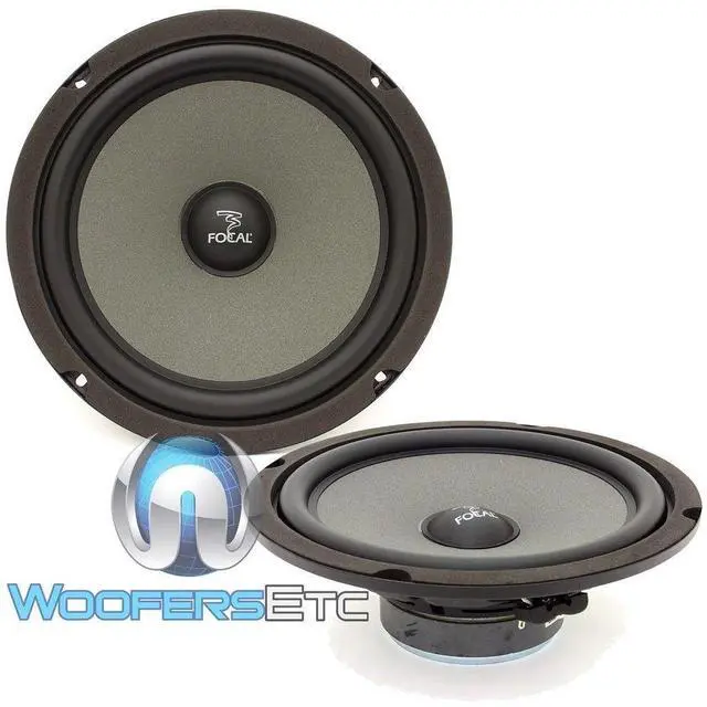 Alt view image 2 of 7 - ISS-200 8" 80 Watt RMS 2-Way Component Speakers System