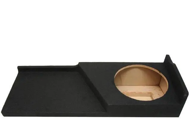 Alt view image 2 of 5 - Kicker Comp C10 Single 10" Sub Box Fits 07-13 Chevy Silverado Ext Cab | Loaded subwoofer package with pre-mounted woofers, quick bolt-in install for extended trucks, air-tight fit, 10 inch