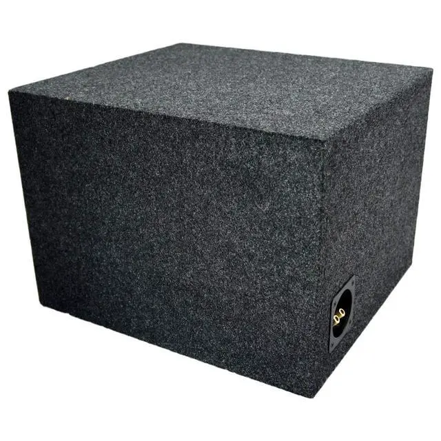 Alt view image 4 of 7 - Single 12" Vented Loaded Sub Box with Alpine S-W12D4 Type S Subwoofer ASC | Deep Low-End Punch, Complete 12 Inch Combo Package for Trunks, Enclosure Ready, Add Your Own Amplifier