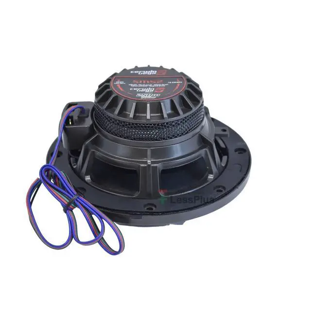 Alt view image 3 of 7 - Cerwin Vega SM52 5.25" 4 250W 2-Way Marine Coaxial Speakers Black (Pair)