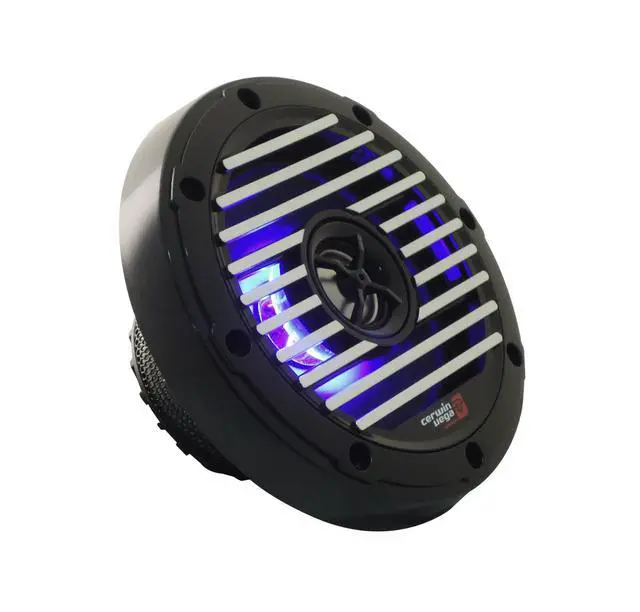 Alt view image 7 of 7 - Cerwin Vega SM52 5.25" 4 250W 2-Way Marine Coaxial Speakers Black (Pair)