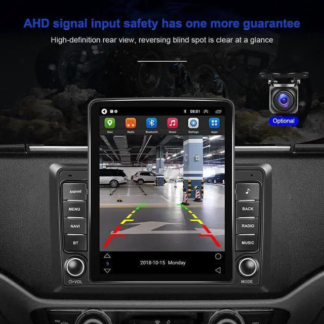 Alt view image 7 of 7 - 2+32G Android 15 Car Stereo Radio for 2003 2004 2005 2006 GMC Sierra 1500,9.7" Touch Screen Multimedia Player w/Wireless Carplay & Android GPS Bluetooth WiFi FM RDS DSP SWC Backup Camera
