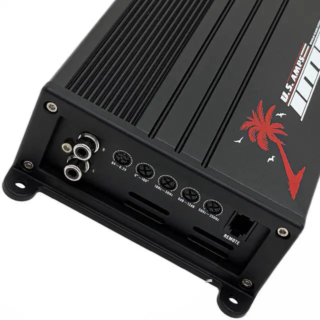 Alt view image 5 of 7 - US Amps IMPACT-1000.1 Monoblock 1500W RMS Class D Mini Amplifier
