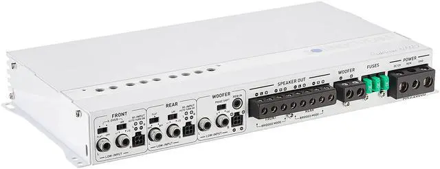 Main image of MR5.2000D Rubicon Nano 2000W Class D 5-Channel Marine Amplifier, White