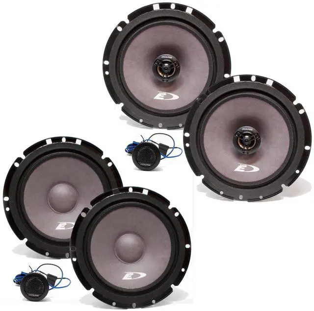 Main image of SXE-1751S 6.5" Component Speakers with SXE-1726S 6.5" Coax Speakers