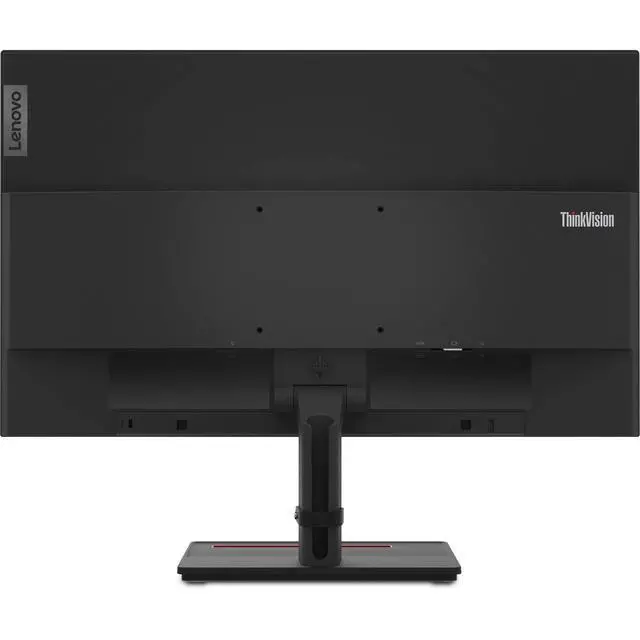 Alt view image 4 of 6 - ThinkVision S24e-20 23.8" Full HD 1920 x 1080 WLED LCD Monitor 2-Pack, 250 Nit, FreeSync, HDMI-VGA, Raven Black Bundle with Adjustable Desk Mount Monitor Stand