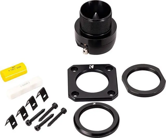 Alt view image 5 of 5 - Speaker Package of 2 Items: Two 1" ST Series P.A Style Bullet Tweeters 4-Ohm - 2X 49ST3TW