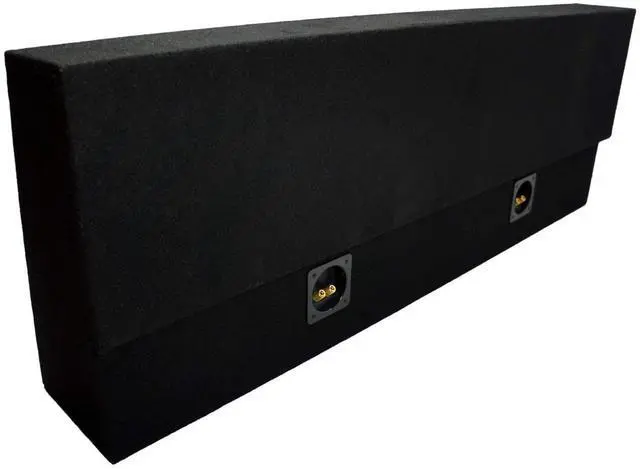 Alt view image 4 of 4 - Dual 12" Subwoofer Sub Box Fits 2007-2013 Toyota Tundra CrewMax Truck ASC | Custom vehicle-specific enclosure, unloaded design ready for your drivers, precision build, easy installation, 12 inch size