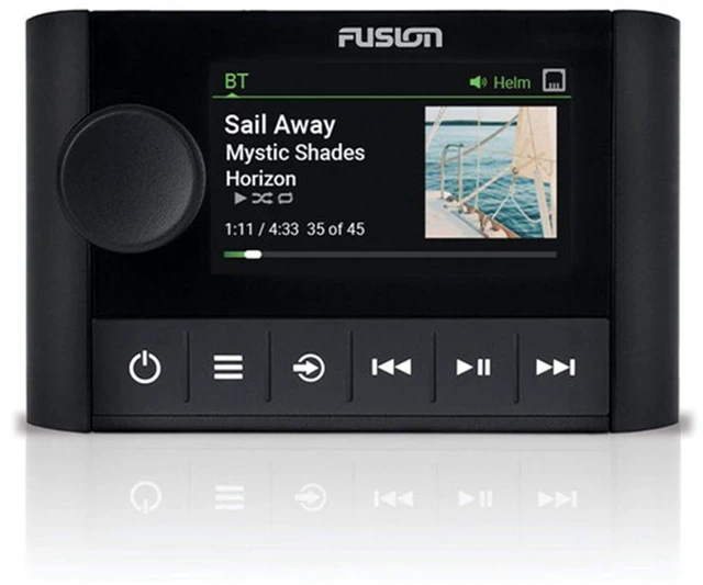 Alt view image 2 of 7 - Fusion MS-ERX400 Apollo Wired Display Remote with MS-SRX400FMK Front Flush Kit for Apollo MS-SRX400/MS-ERX400