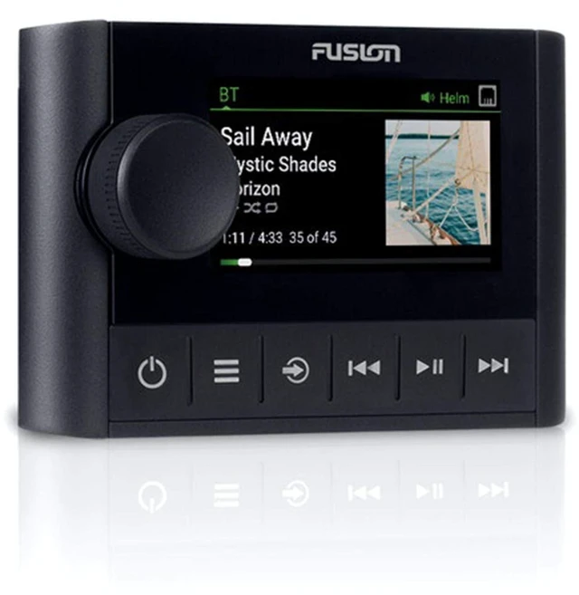 Alt view image 5 of 7 - Fusion MS-ERX400 Apollo Wired Display Remote with MS-SRX400FMK Front Flush Kit for Apollo MS-SRX400/MS-ERX400