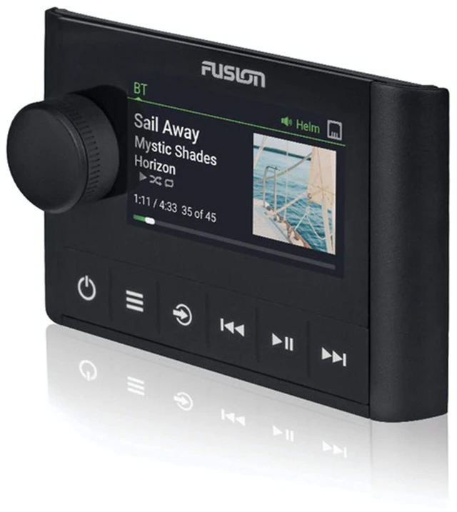Alt view image 6 of 7 - Fusion MS-ERX400 Apollo Wired Display Remote with MS-SRX400FMK Front Flush Kit for Apollo MS-SRX400/MS-ERX400