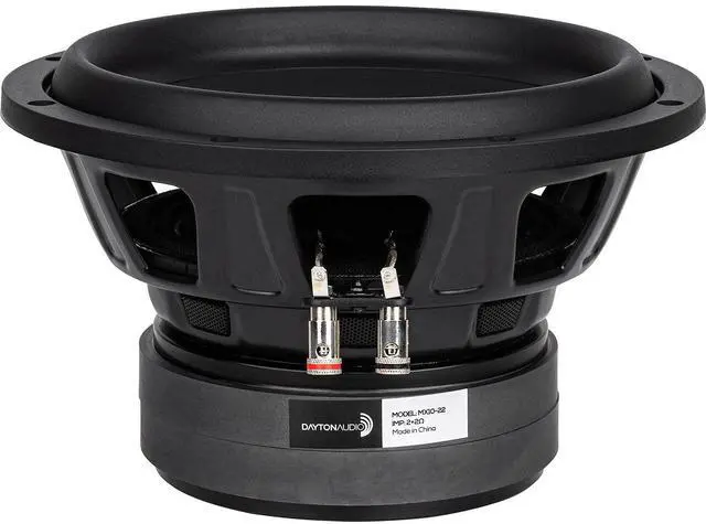 Main image of MX10-22 10" Max-X High Excursion DVC Subwoofer 2 Ohms Per Coil 3200 Watt Max Car Audio Subwoofer