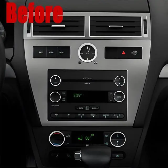 Alt view image 2 of 6 - 7 inch Touchscreen Car Stereo Fit for Mercury Milan 2006 2007 2008 2009, Android 13 Double Din Car Radio with Carplay & Android Auto in-Dash Navigation BT Mirror Link WiFi Backup Camera 2+32G